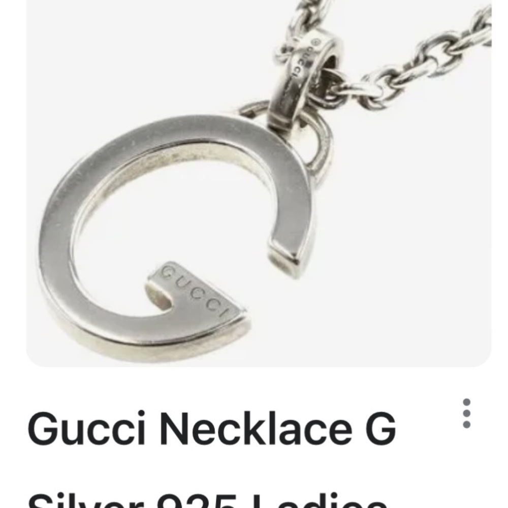 Women’s silver Gucci necklace - Picture 2 of 4
